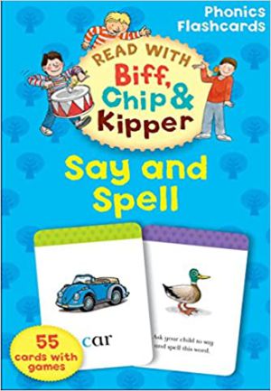 Read With Biff, Chip & Kipper- Say And Spell (Flash Cards)